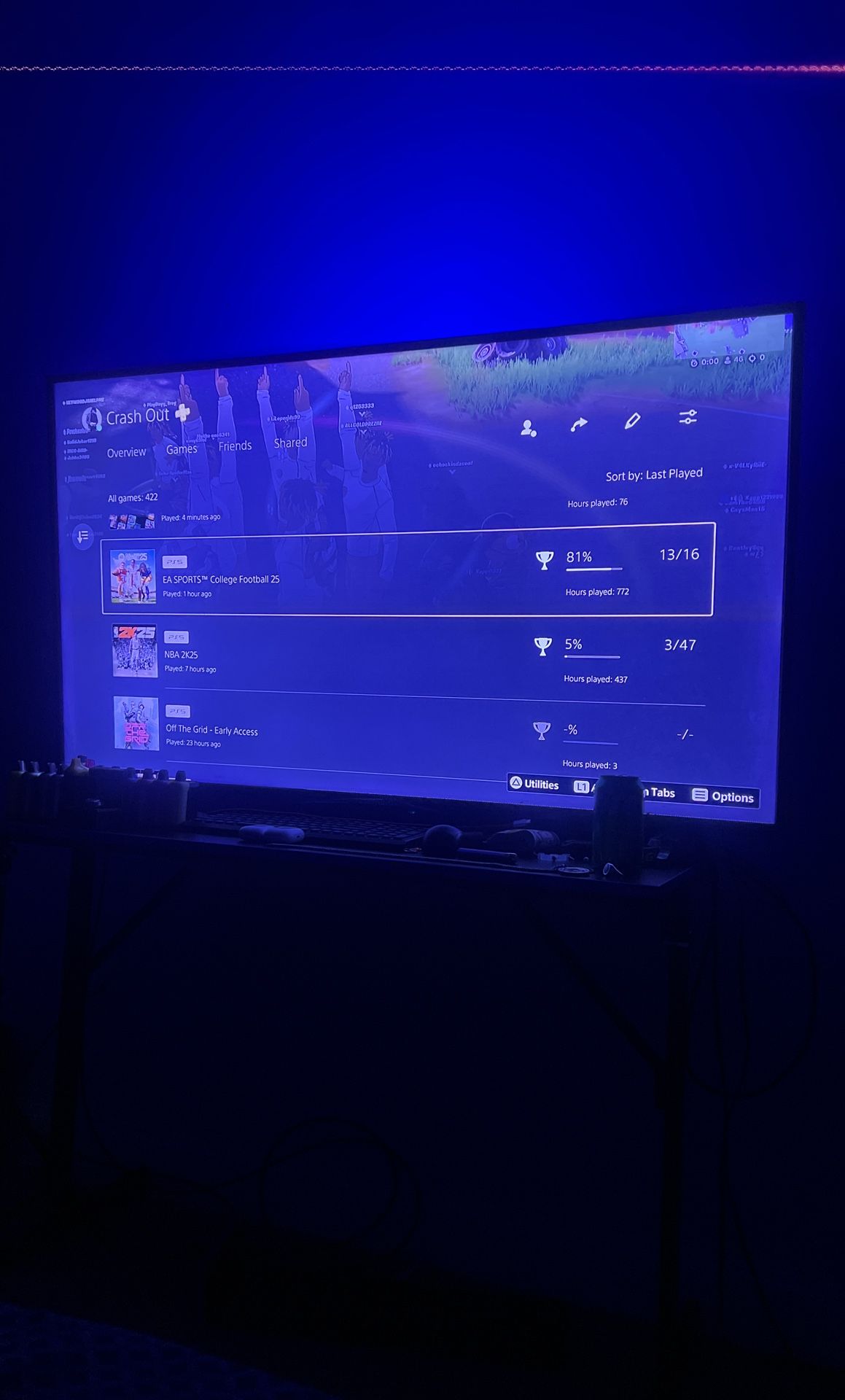 PlayStation Account  Over 200+ Games Including Saves On All Games 