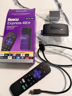 Roku Express 4K+ Streaming Device with Remote