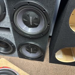 2 12’ Kenwood In Sealed Box Used Subs Good Condition Slap , First Come First Serve 