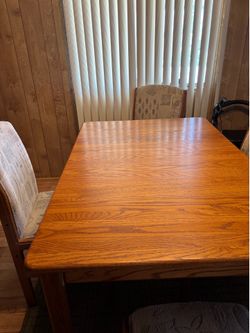 Nice big wood table