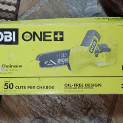 Ryobi 6 Inch Chainsaw Unopened Box