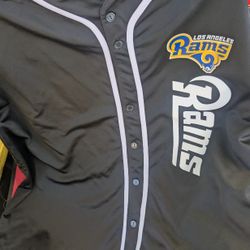 Rams Baseball Style Jerseys 3X