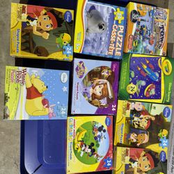 Lot Of Kids Puzzles 