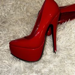 Red Pump Heel 