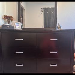 Dresser And Mirror