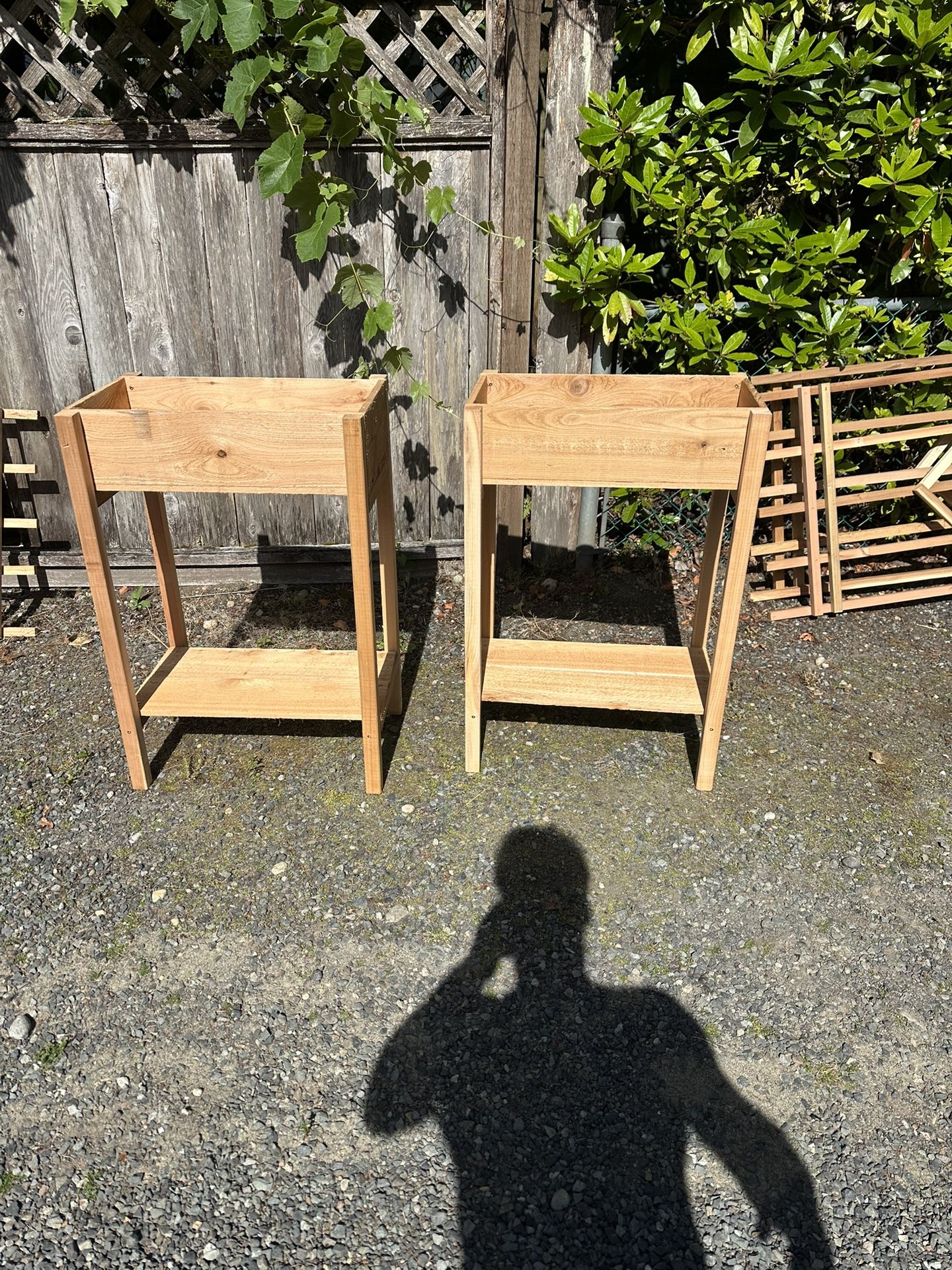 Cedar Planner Boxes