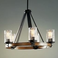 Industrial farmhouse lighting