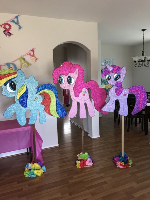 My little pony birthday decorations