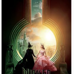wicked poster 34” x 22.4”