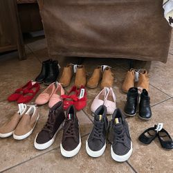 Kids Shoes Bundle – 13 Pairs Brand New, Various Styles