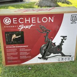 Echelon Connect Sport Indoor Cycling Exercise Bike + 30-Day Free Membership Trial