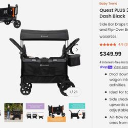 Wagon And Stroller Set New From Babytrend 