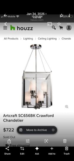 Chandelier/ ceiling light fixture NEW
