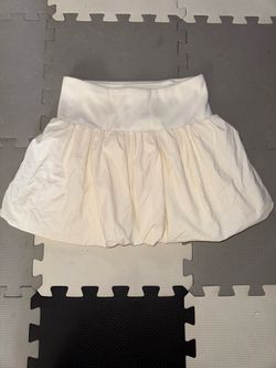 White skirt