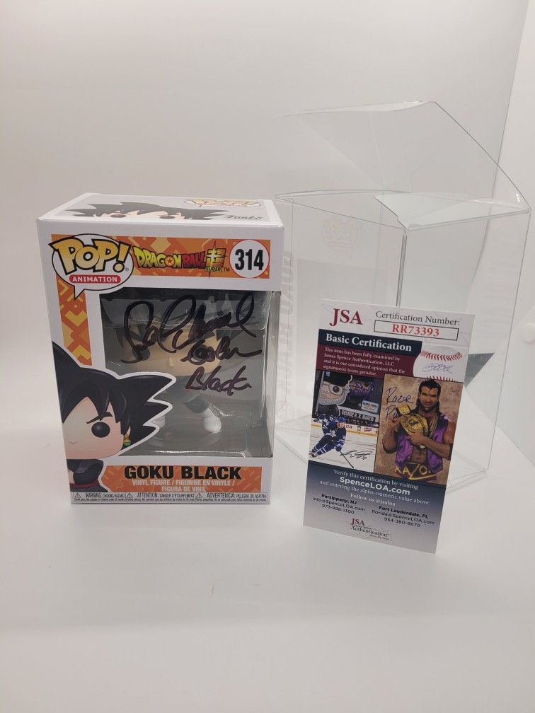 Autographed Goku Black Funko 314