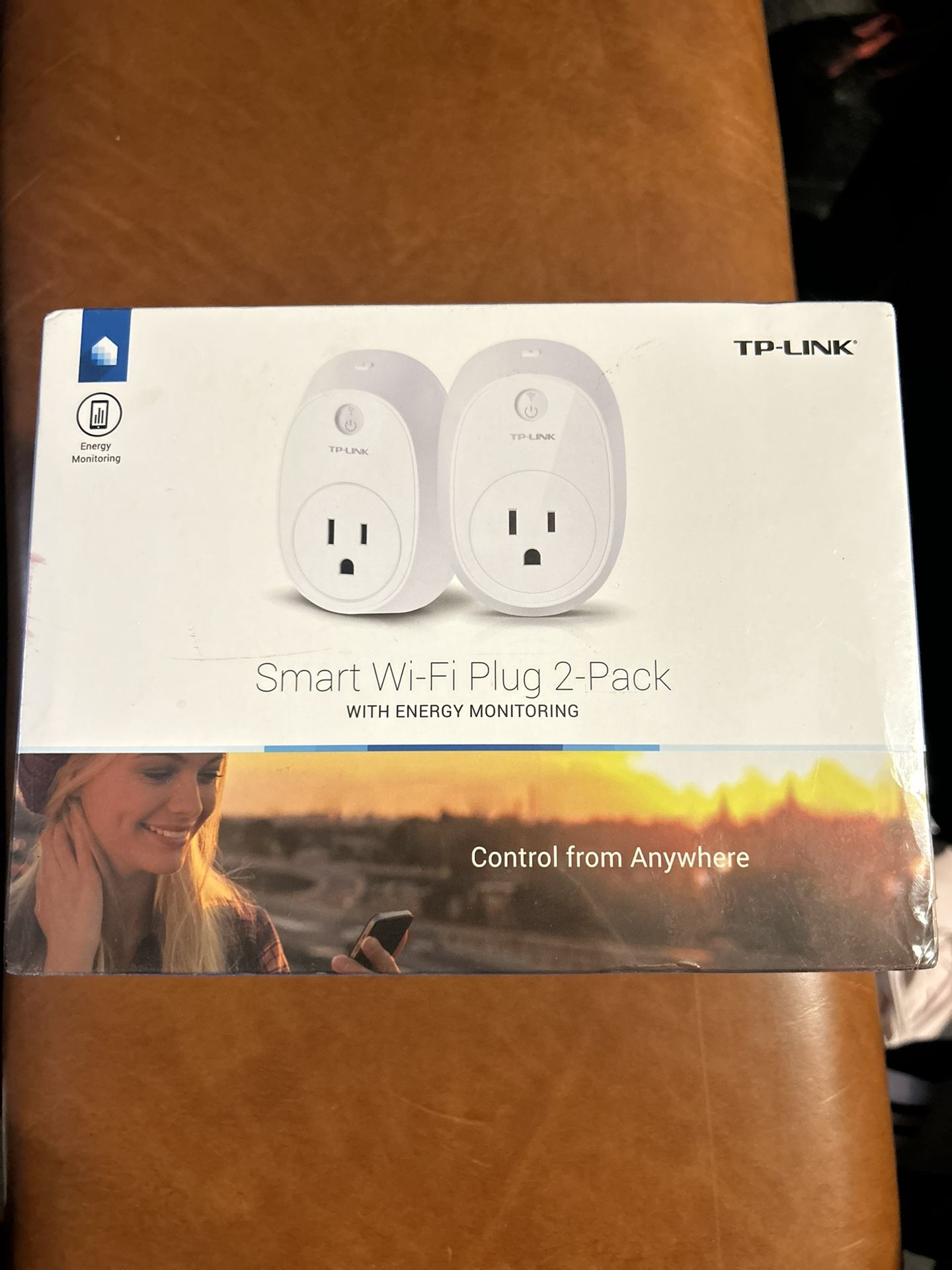 TP-Link Smart Wi-Fi Plug 2-Pack with Energy Monitoring