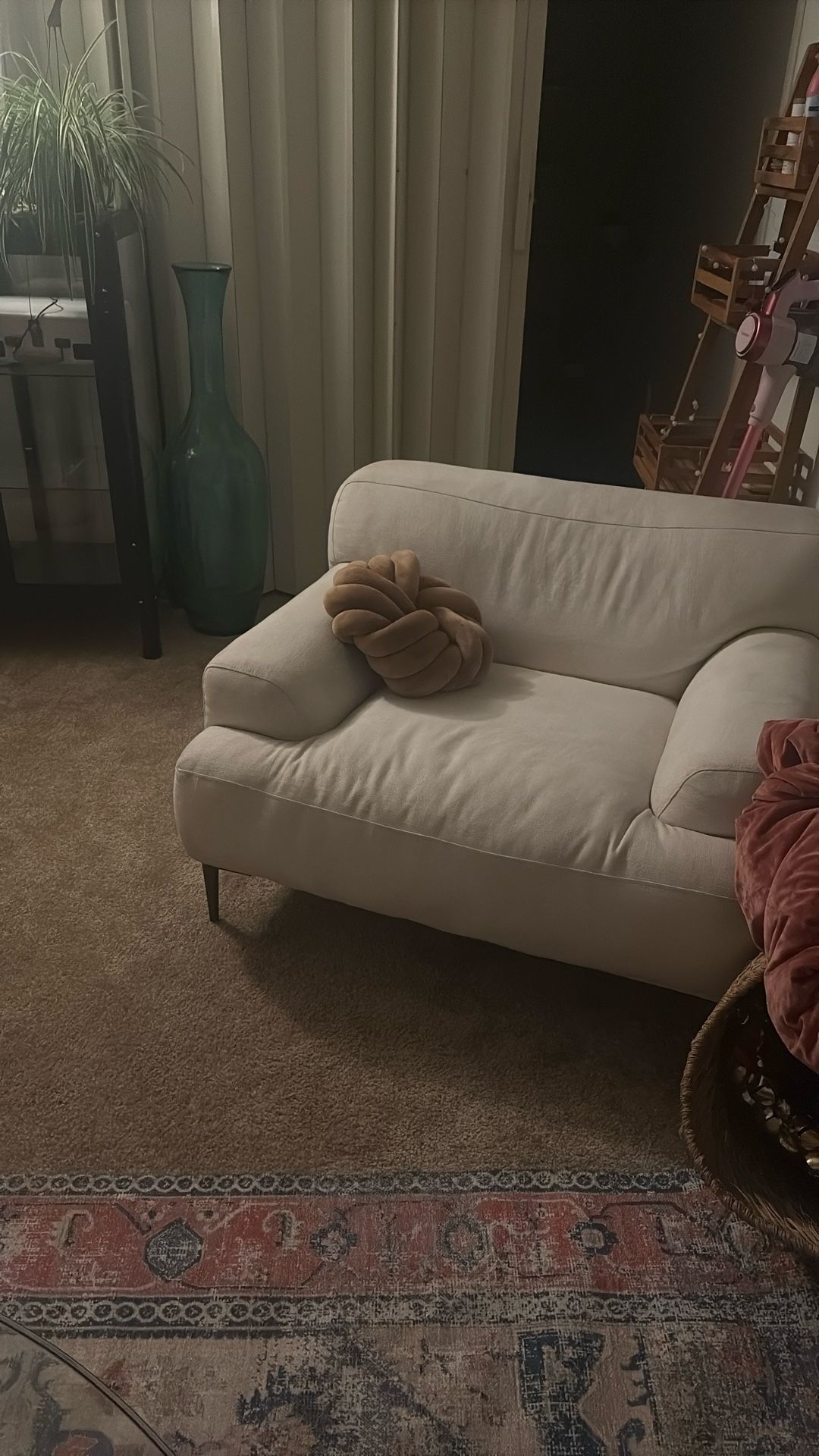 Modern off-white couches