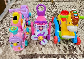 $15 each working ride-on toys