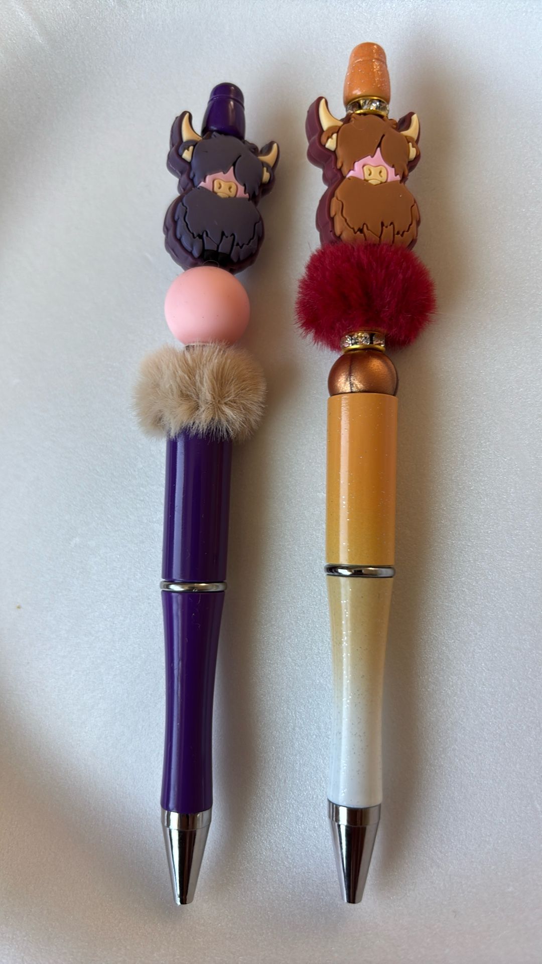 Cow Pens! Beaded Pens!