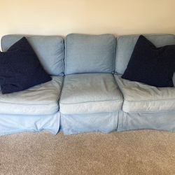 Denim Couch