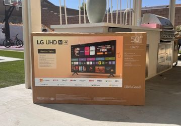 50” Lg smart 4k led Uhd tv