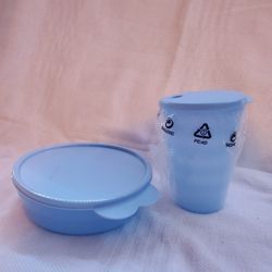 Tupperware 2 Pc Lunch Set