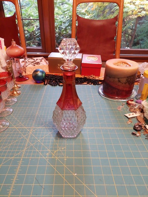 Indiana Glass Diamond Point 