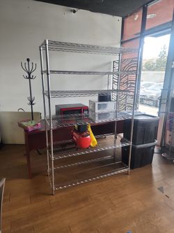 Metal steel storage rack