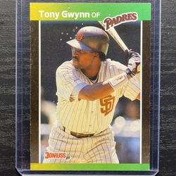 1989 Donruss Tony Gywnn Baseball Card #128