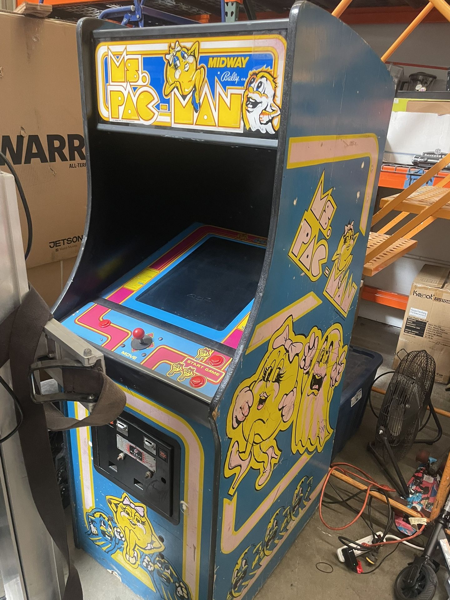Ms.Pac-Man Arcade Machine