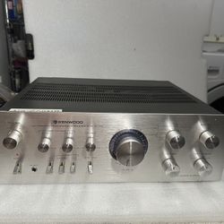 Vintage Kenwood DC Stereo Intergrated Amplifier KA-7100 NO SOUND FOR REPAIR 