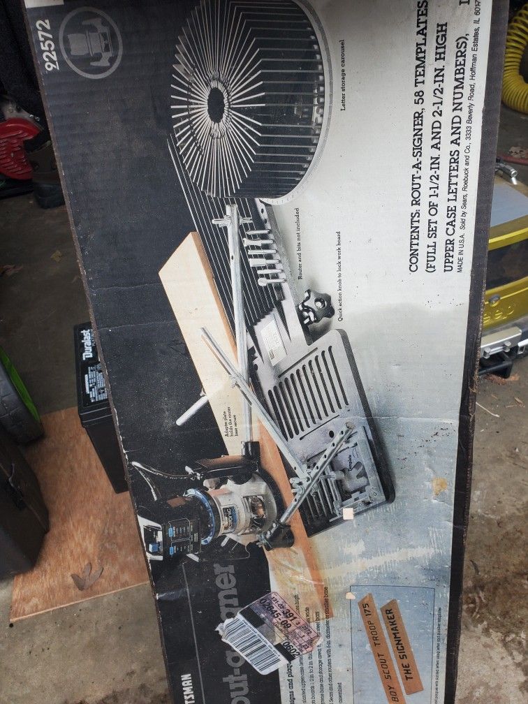 Craftsman Route-a-signer