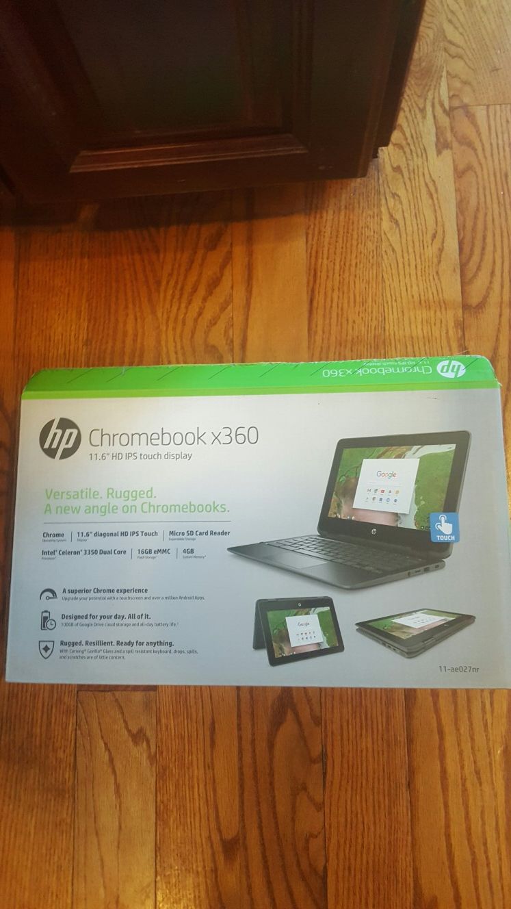 Hp Chromebook x360 laptop/tablet