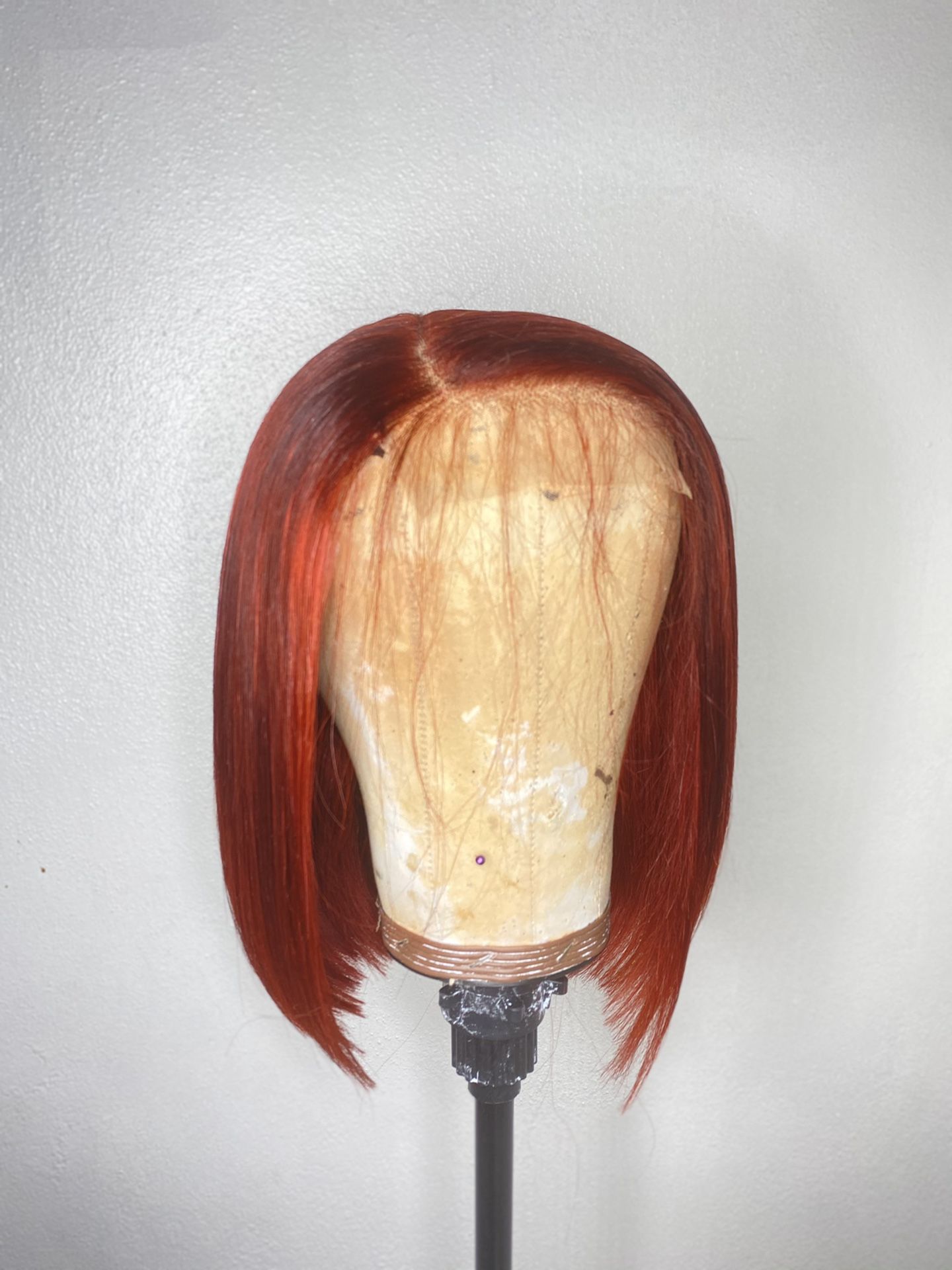 Custom Closure Bob Wig Unit This French Bob in Brown is for the season ? This cut and  main image 2