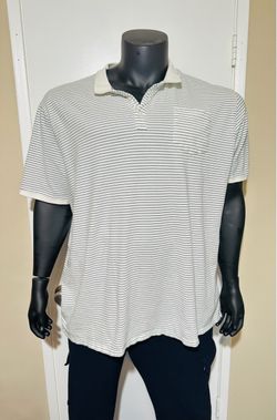 PX Men’s Striped Polo Shirt Size 5XL