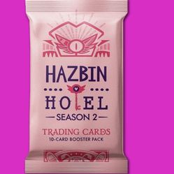 10 X Hazbin Hotel Season 2 Booster Packs
