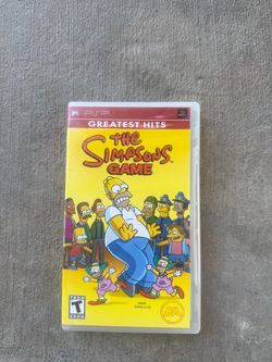 The Simpsons Game PSP Greatest Hits