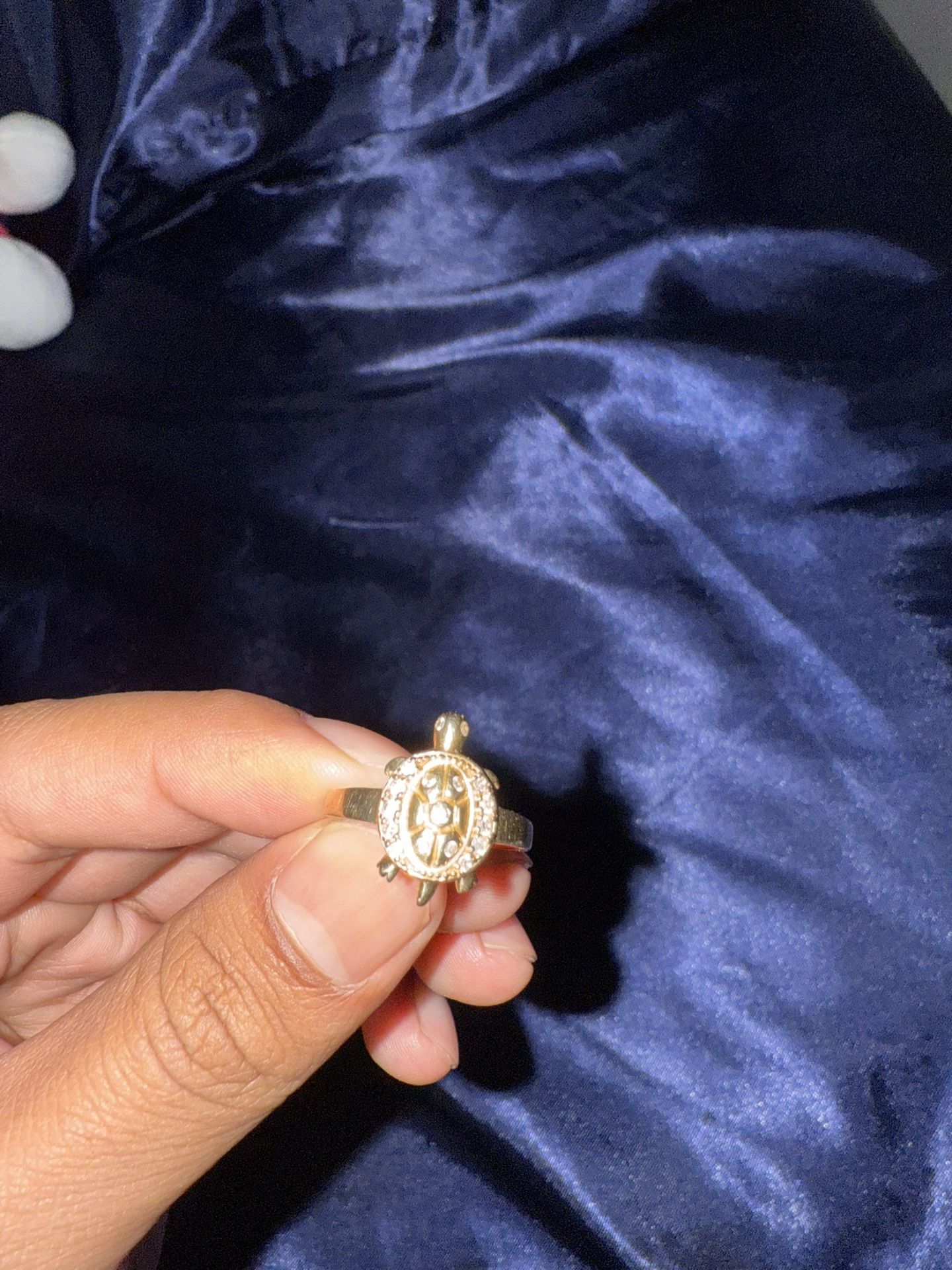 Turtle 14k Gold Ring