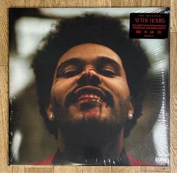The Weeknd 2LP Vinyl Record - Clear/Red Splatter LPs - New Sealed