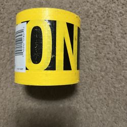 3 in. x 100 ft. Reinforced Caution Tape