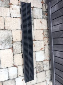 Drain  Bottom And Top 60’. Canal Con Rejilla Para Desagüe