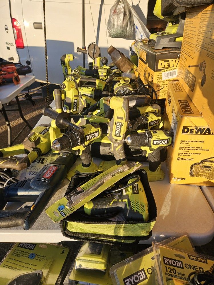 Tools. Bits  Hole Saw Kits.  Rypbi Nailers Drillsdewalt Milwaukee Rigid. 
