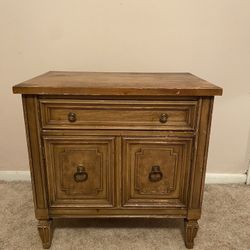 Fruitwood Night Stand / End Table