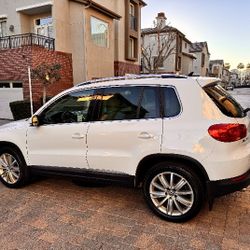 Volkswagen, Tiguan, White, Se