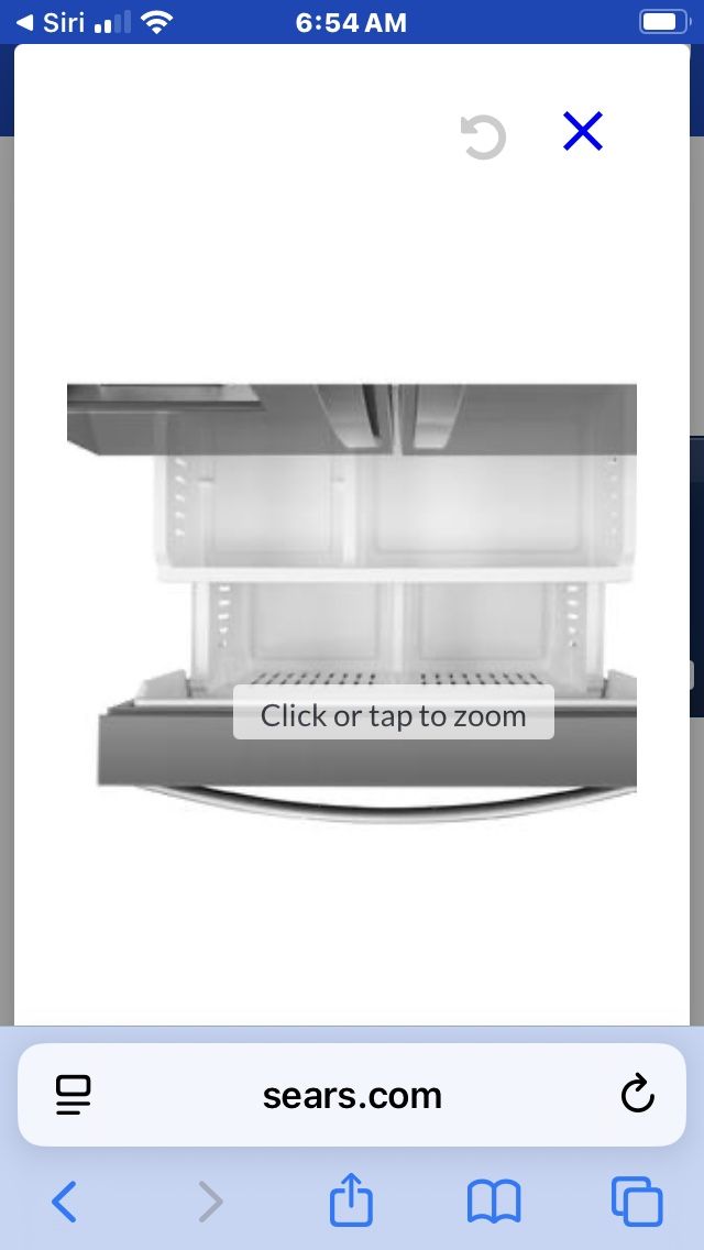 Kenmore stainless steel refrigerator