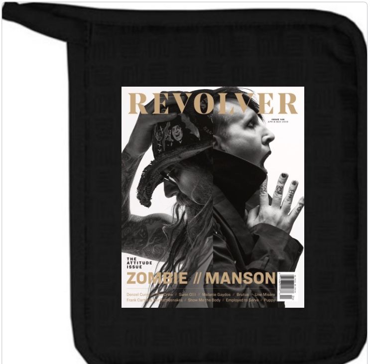 Rob Zombie & Marilyn Manson Decretive Pot Holders