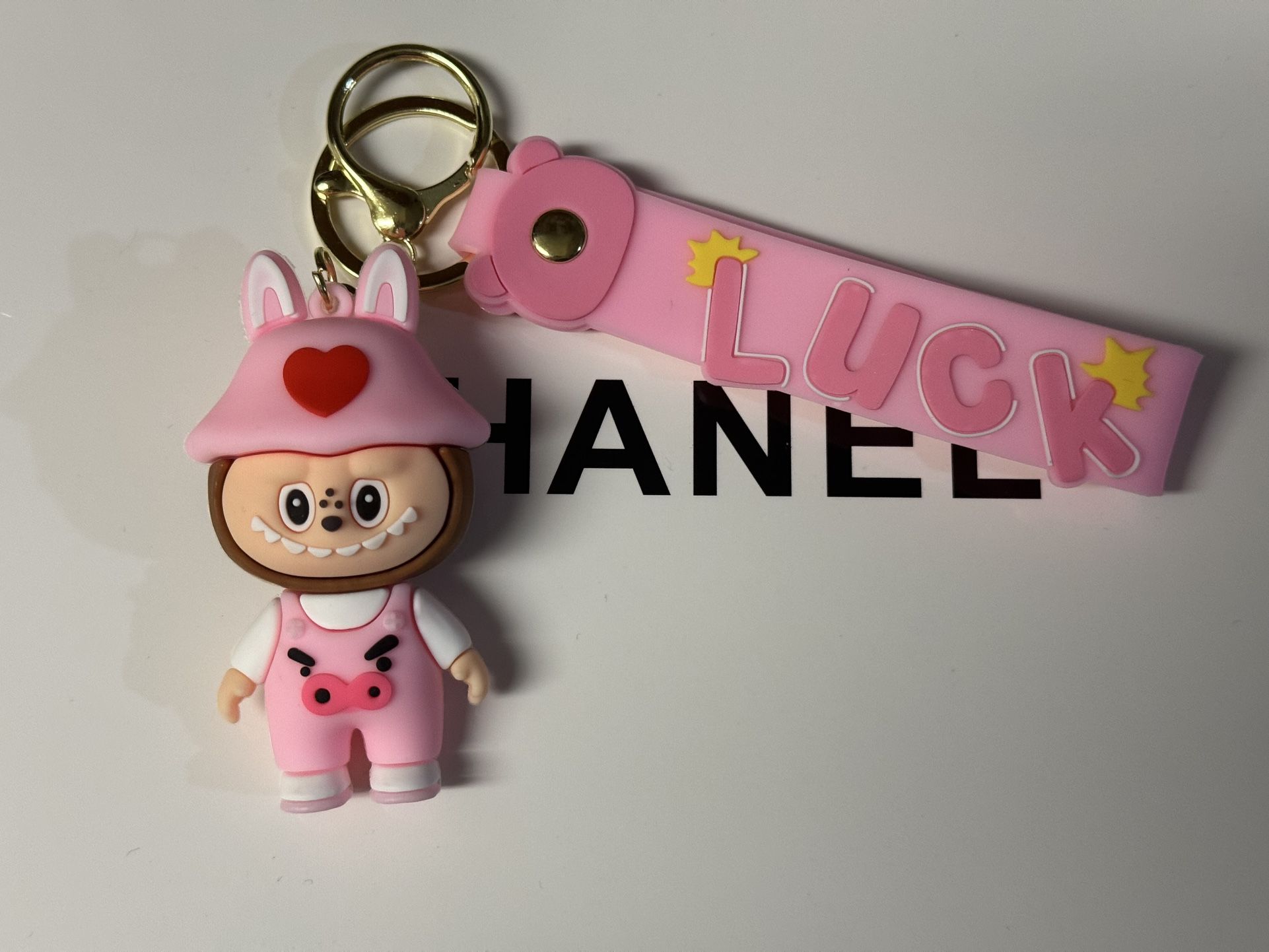 Labubu Keychains w/Wristlet
