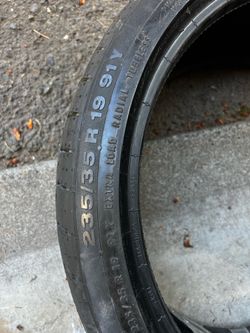 For Sale: Brand new high-performance tires, size 235/35ZR19 91Y. These fit sporty models, including Audi, BMW, Hyundai, and Volkswagen. Brand new, nev