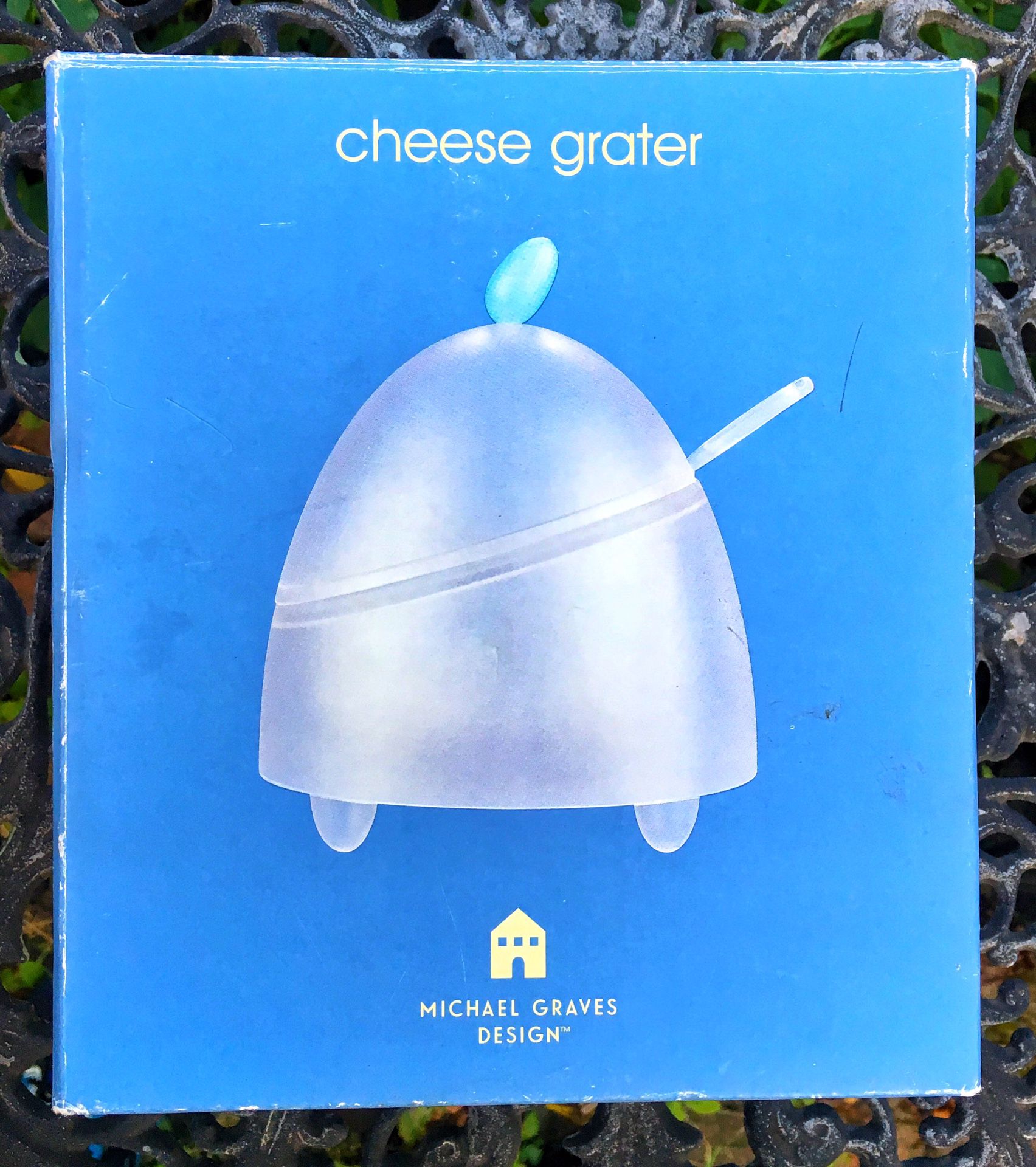 Michal graves post modern designer cheese grater in original box