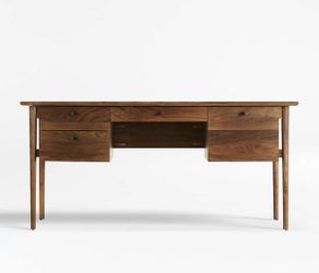 Kendall Walnut Desk from Crate & Barrel, designed by Blake Tovin  - Major price drop if picked up by Thursday!!